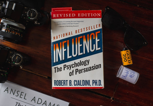 Influence book by Robert B. Cialdini, Ph.D.